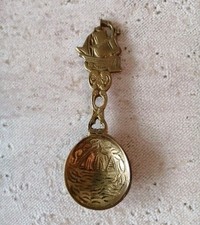 Teelöffel Messing SEGELSCHIFF