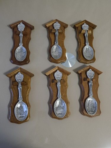 Zinn jahreslöffel sammlung - zinn,