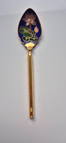 Prachtvoller emaille löffel - prachtvoller, /