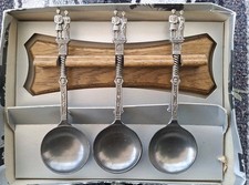 3  Hochzeit Zinnlöffel mit