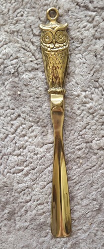 Vintage schuhlöffel eule - vintage,