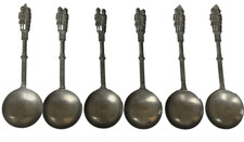 Hochzeitslöffel aus Zinn -