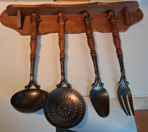 Küchenhelfer set antik - küchenhelfer-set,