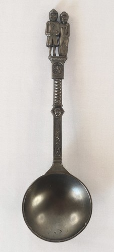 Zinn deko löffel - zinn,