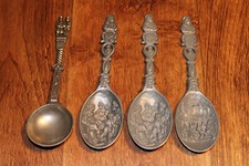 zinn zierlöffel bäuerlich