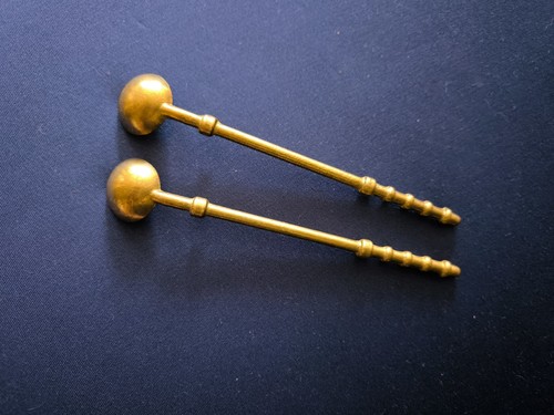 Orientalischer messing löffel - messing,
