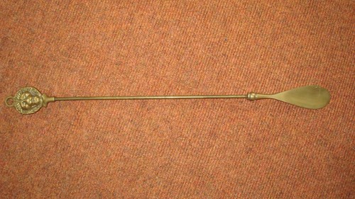 Schuhlöffel messing - schuhlöffel,
