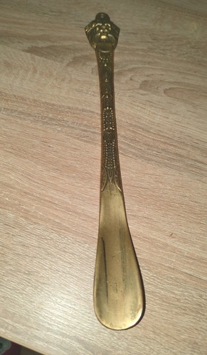 Schuhlöffel aus messing - schuhlöffel,
