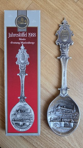Wmf jahreslöffel 1988 festung - wmf,