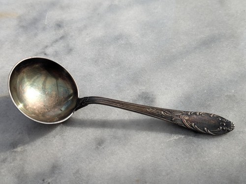 Silber sahnelöffel vintage - , /